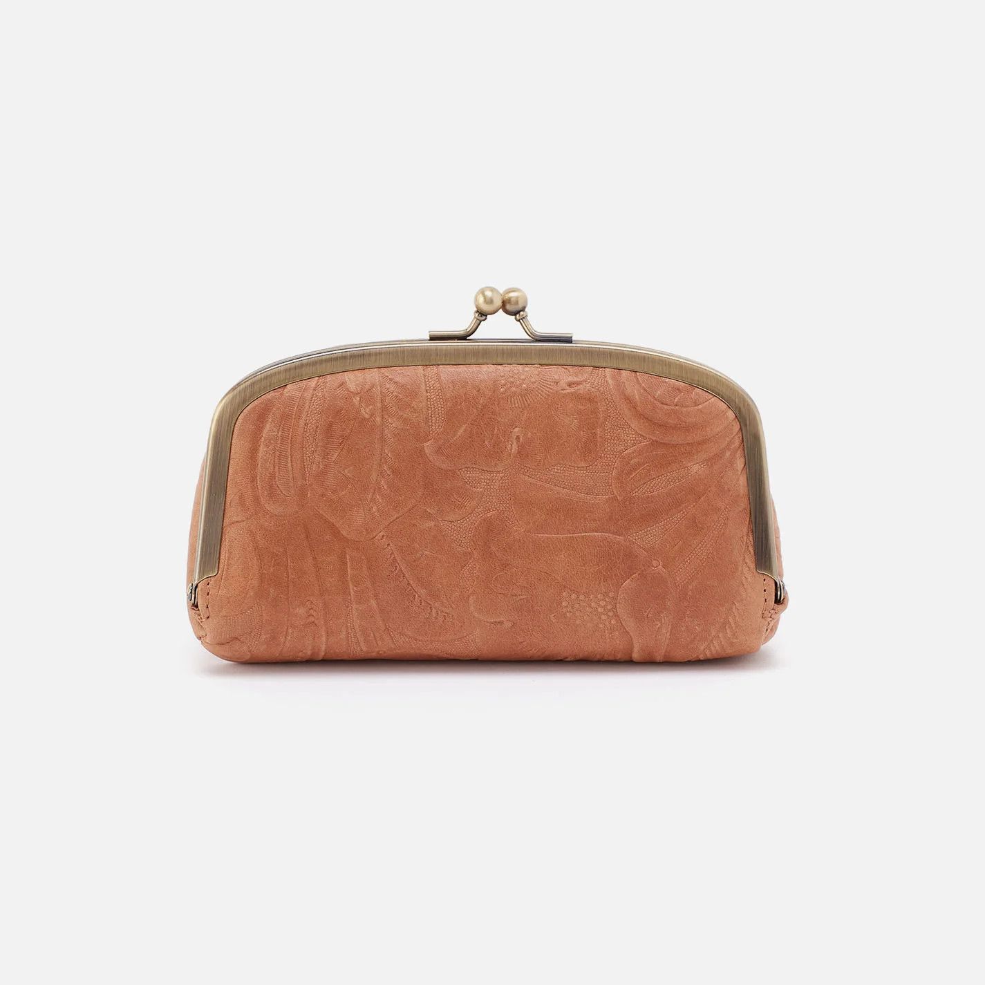 Save Face Frame Pouch Saddle Tooled Embossed