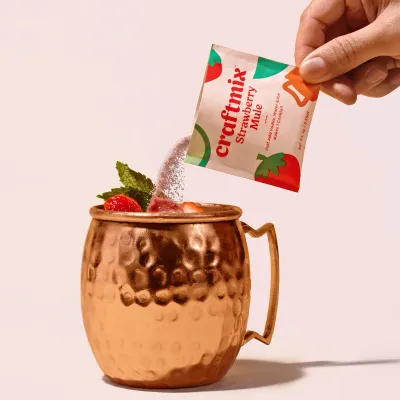 Strawberry Mule Mixer