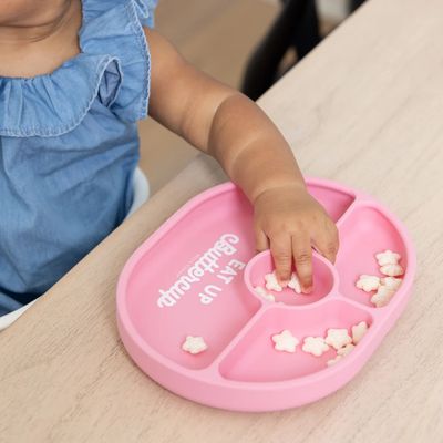 Eat up Buttercup Wonder Plate Flamingo