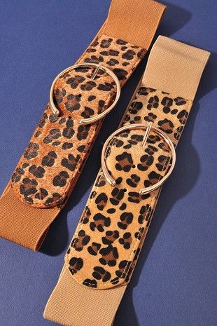 Leopard Elastic Belt