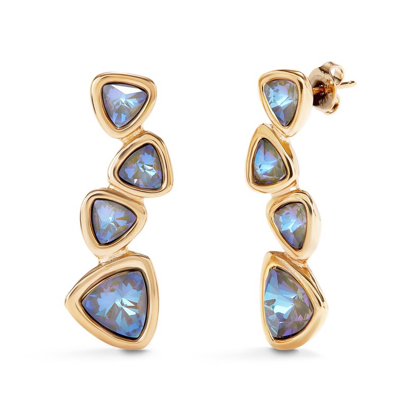Ser Camaleonica Stone Earring Gold