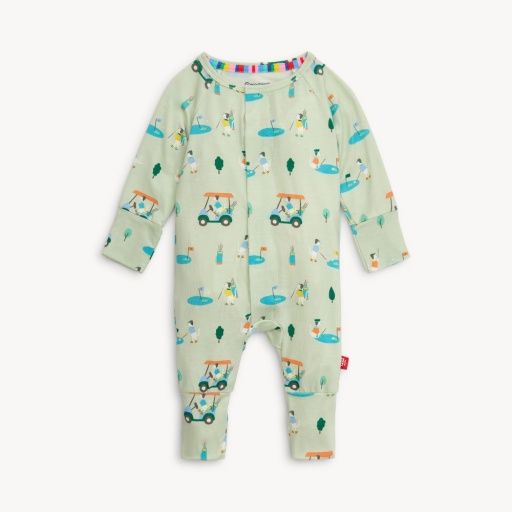 FAIRWAY FETCH MODAL CONVERTIBLE COVERALL, Color: FAIRF, Size: 9-12M
