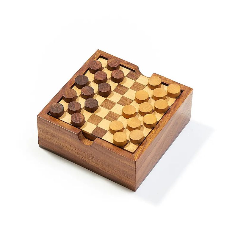 Checkers &amp; Tic Tac Toe Game Set