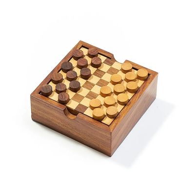 Checkers &amp; Tic Tac Toe Game Set