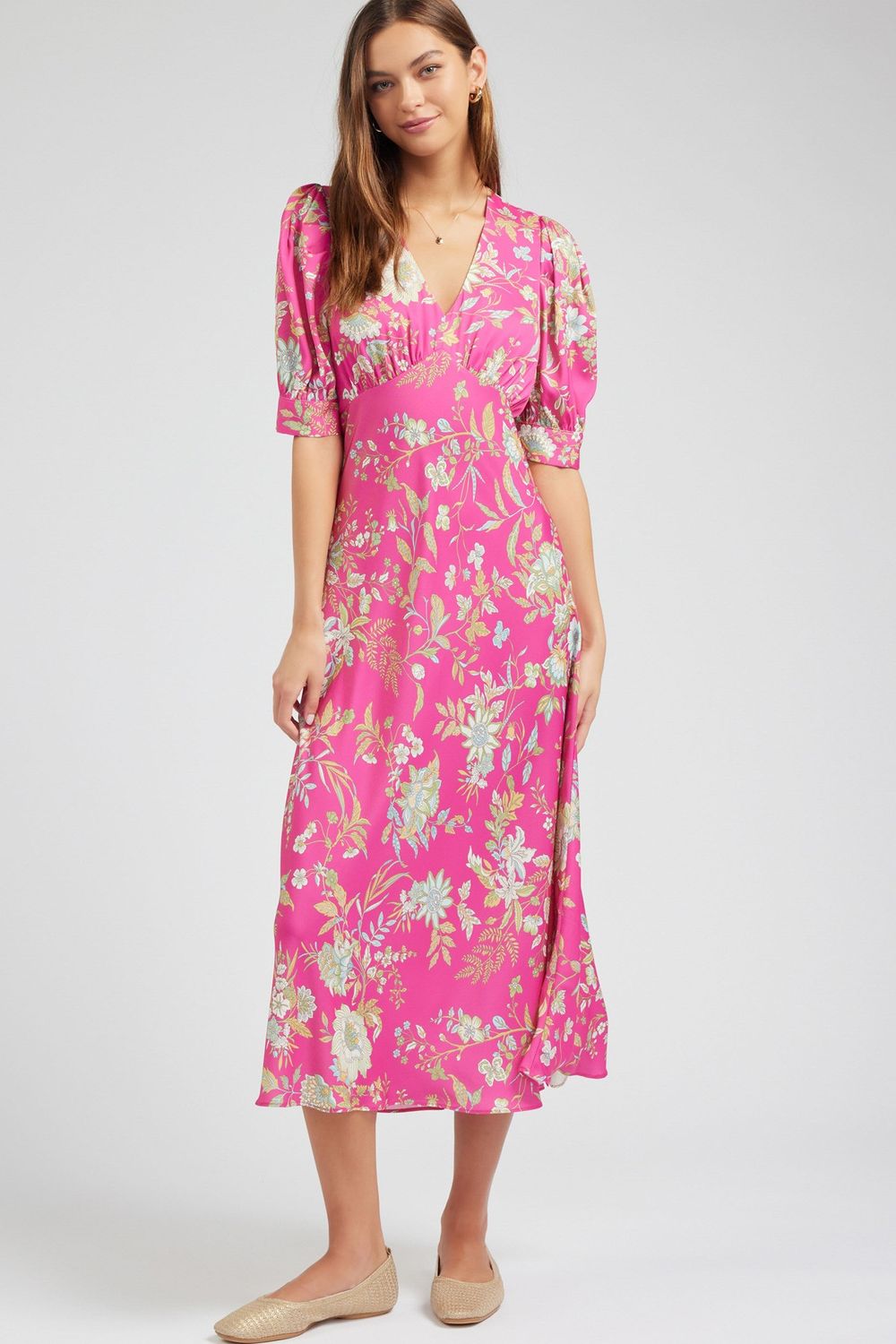Floral Midi Dress