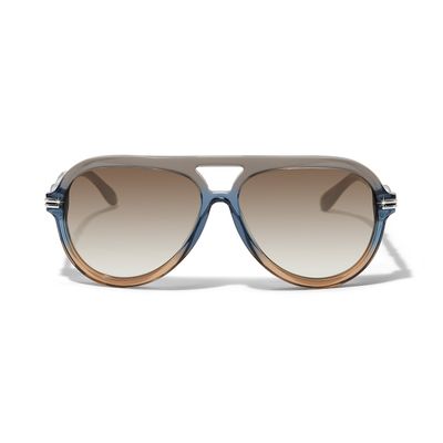 Interlok Twist Aviator Sunglasses