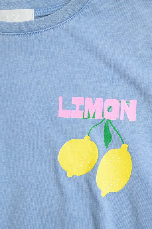 Limon Blue Top