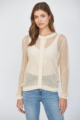 Open Knit Cardigan