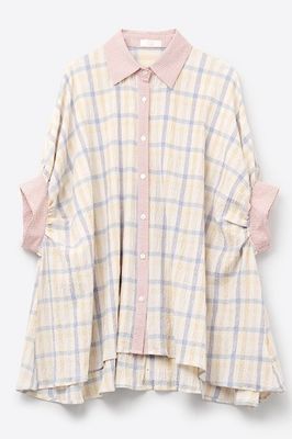 Plaid Relaxed Top