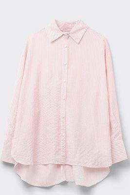Striped Bow Back Shirt
