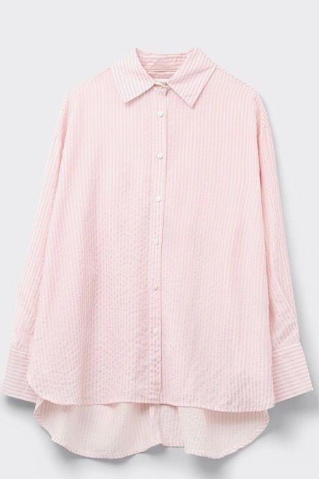 Striped Bow Back Shirt