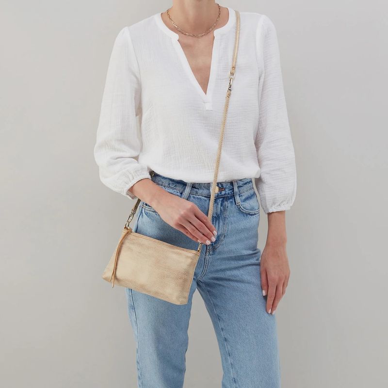 Darcy Crossbody Gold Leaf