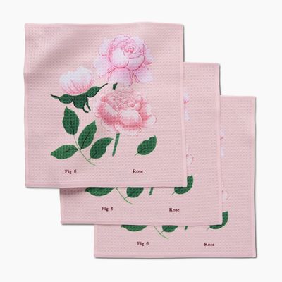 June Roses Dishcloth Set