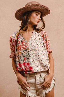 Mix &amp; Match Peasant Top