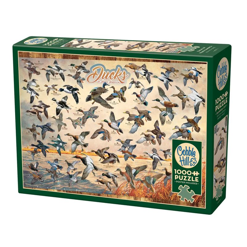Ducks of North America 1000pc Puzzle