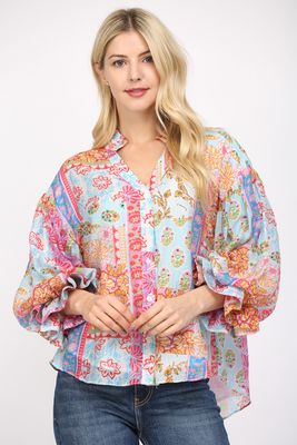 Patchwork Blouse