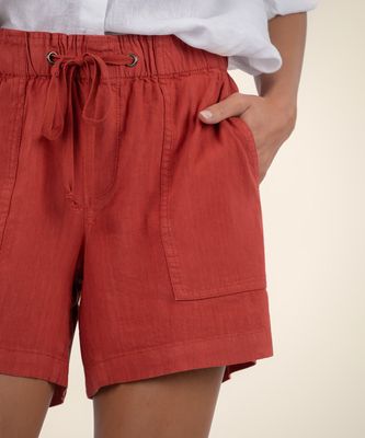 Katana Linen Drawstring Short