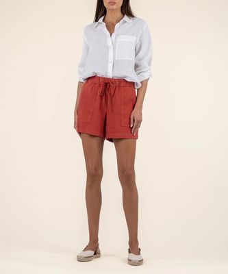 Katana Linen Drawstring Short