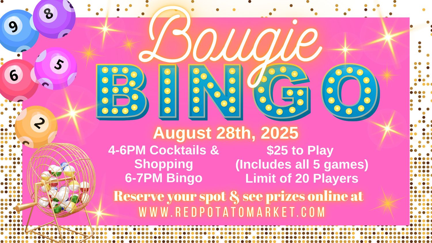 Bougie Bingo-August