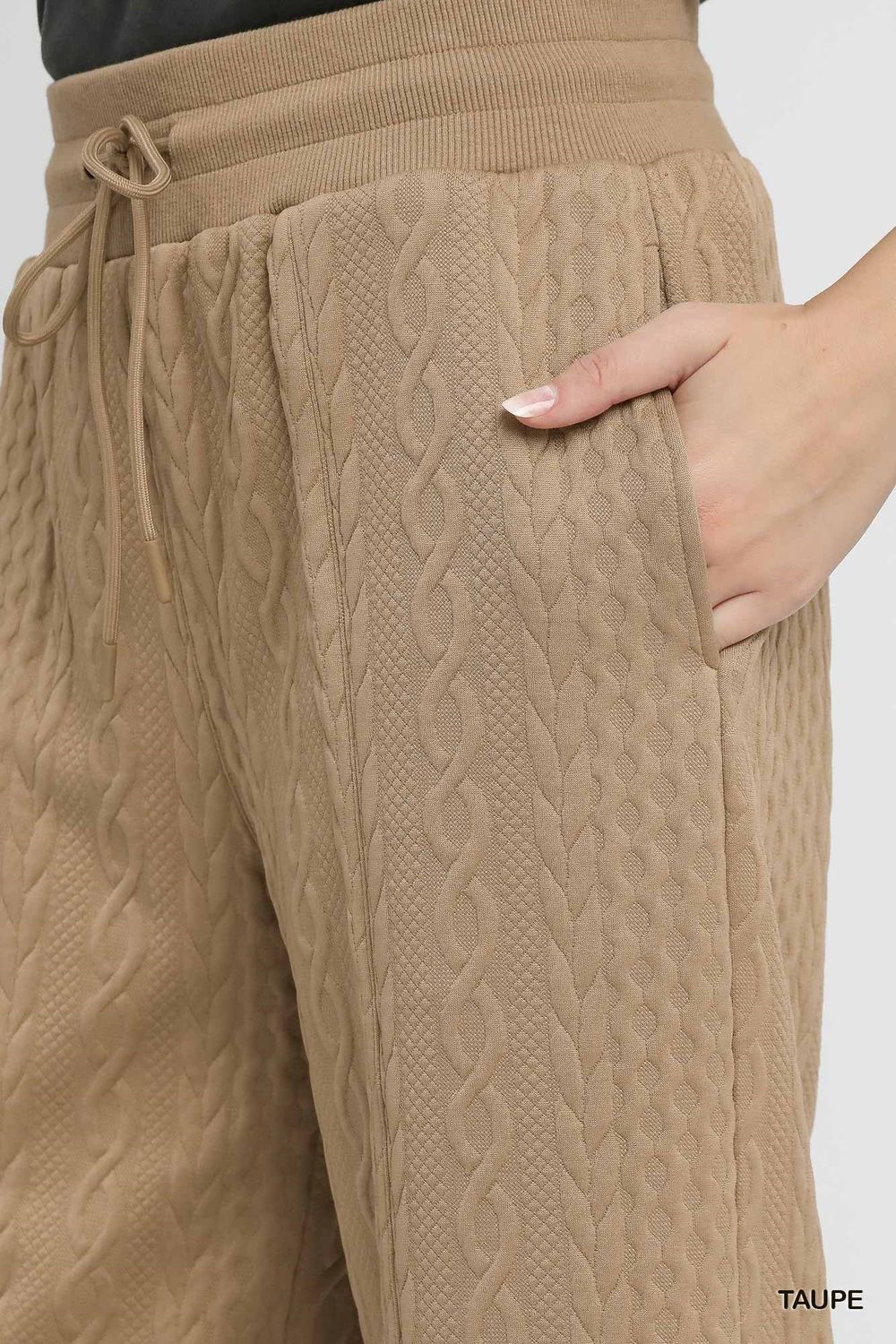 Wide Leg Drawstring Pant