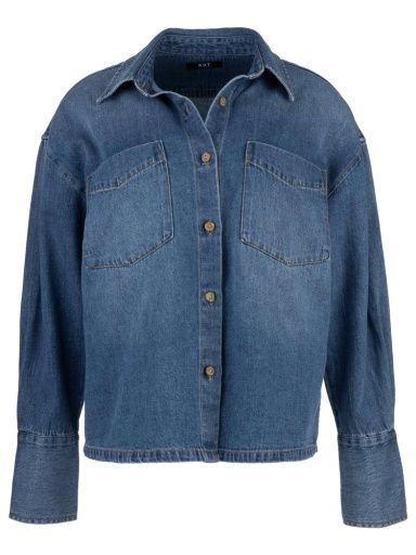 Gertie Wide Cuff Shirt, Size: Large, Color: Vintage Wash