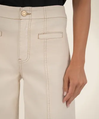 Meg HR Wide Leg w/Welt Pockets