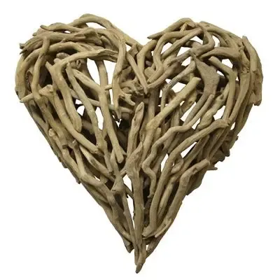 Driftwood Heart 16&quot;
