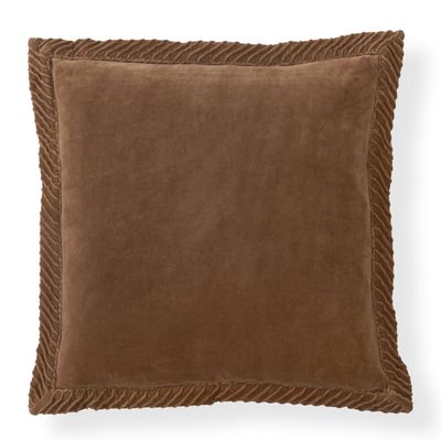 20&quot; Velvet Brown Pillow