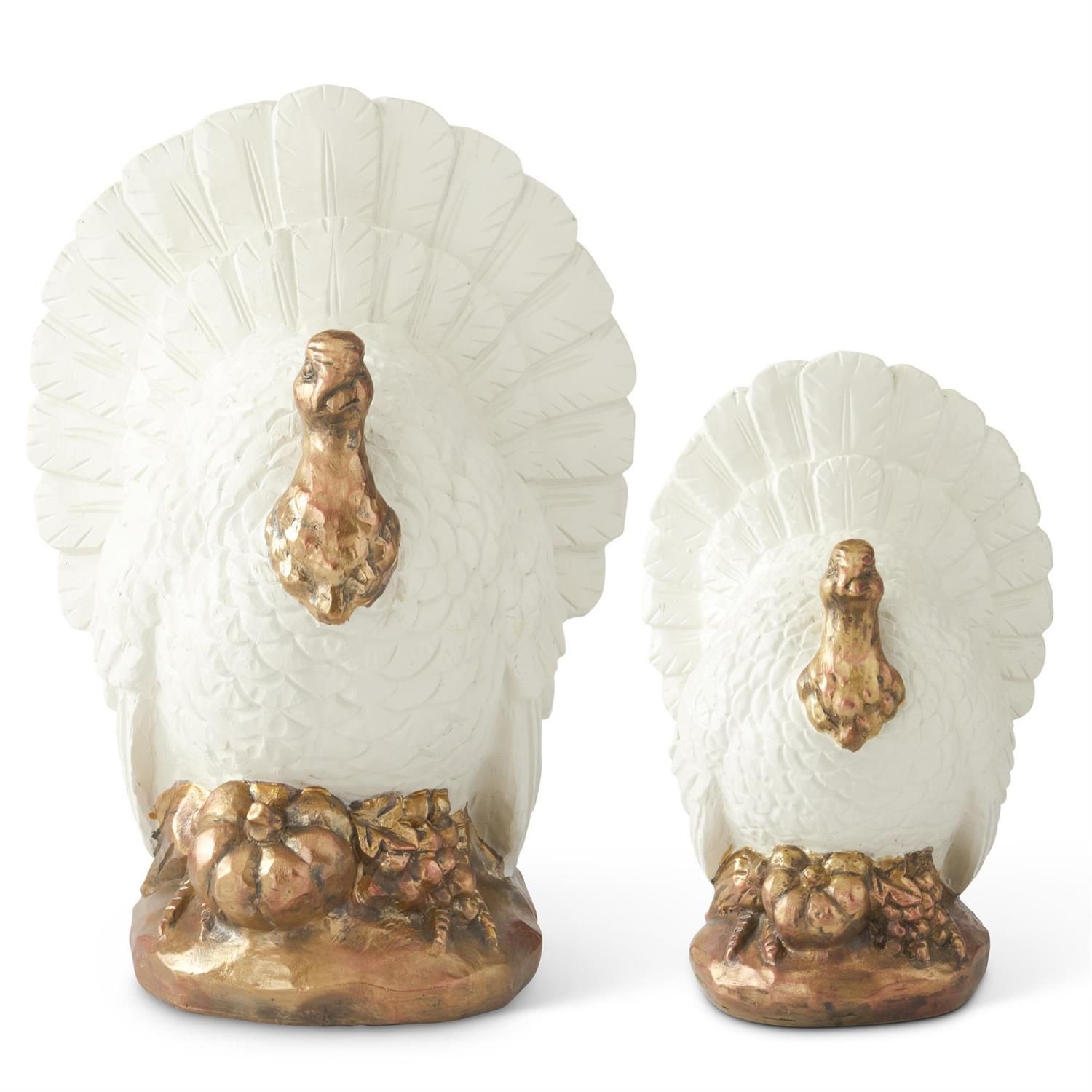 Cream &amp; Copper Turkeys