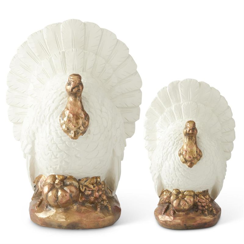 Cream &amp; Copper Turkeys