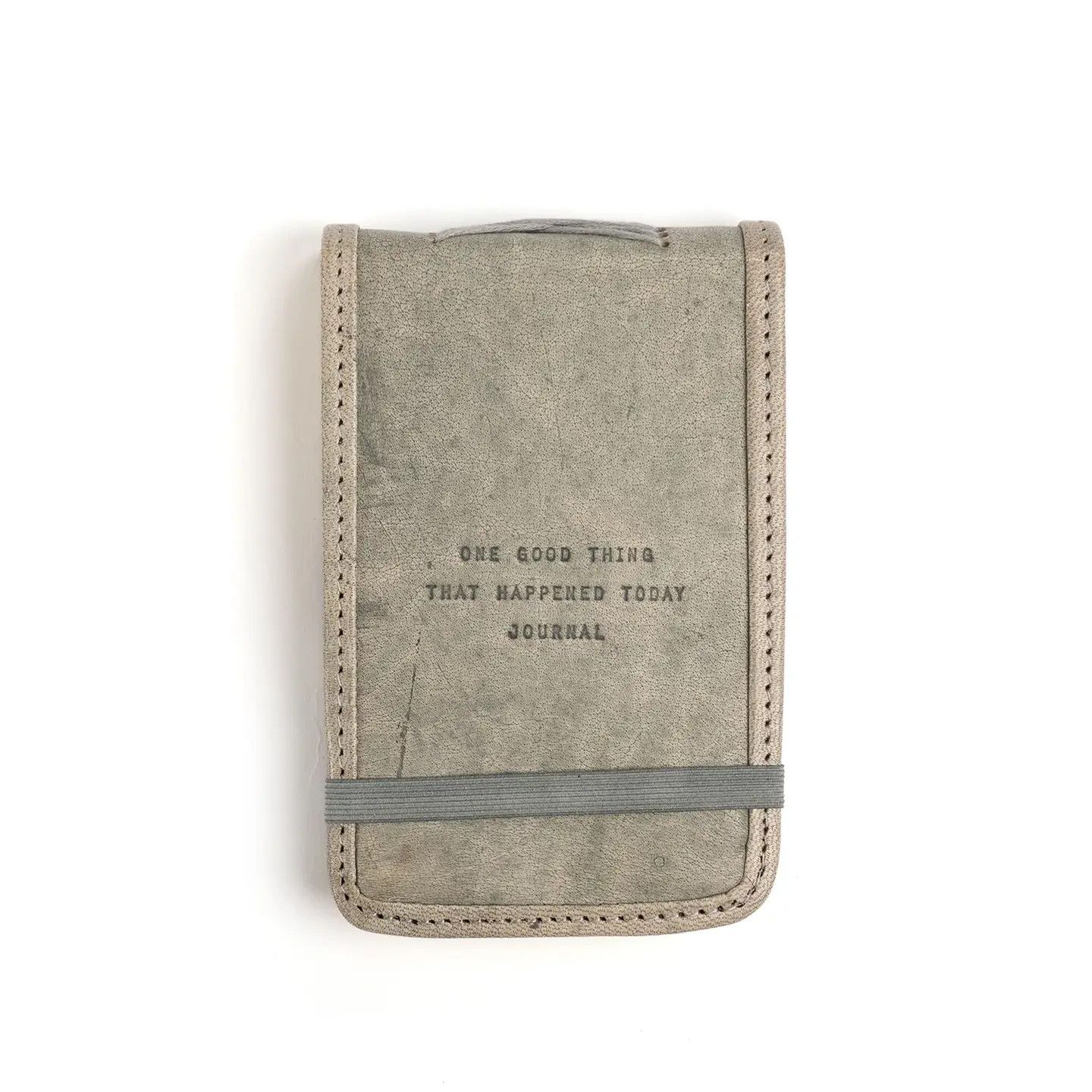 Mini One Good Thing Leather Journal Sage