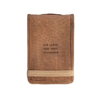 Mini Big Ideas Leather Journal