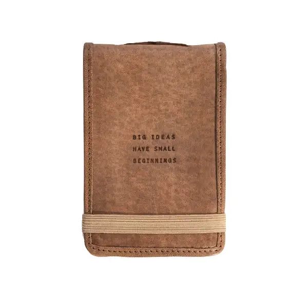 Mini Big Ideas Leather Journal