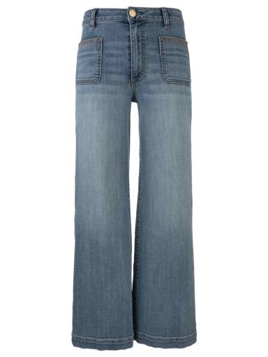 Meg High Rise Wide Leg, Color: Invaluable, Size: 0