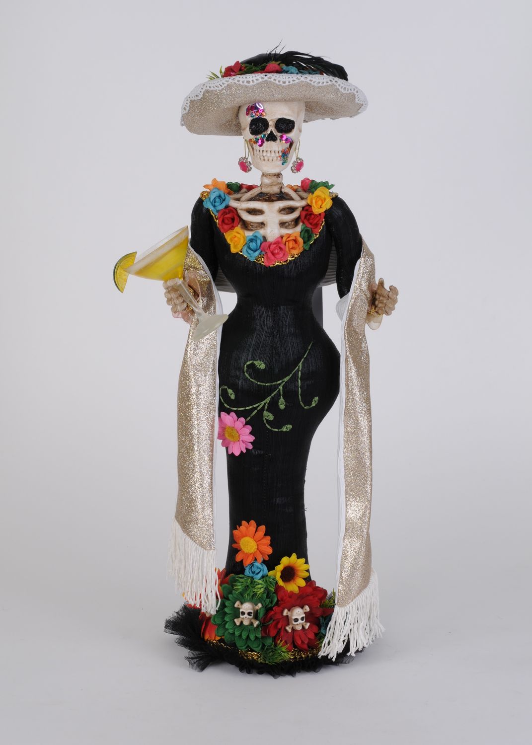 Fiesta Flores Skeleton