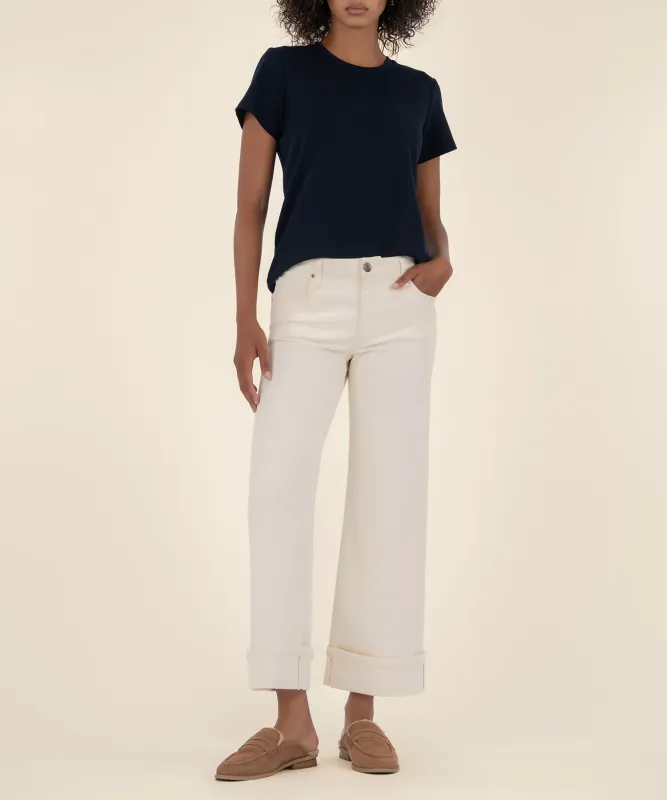 Meg HR Wide Leg w/Cuff