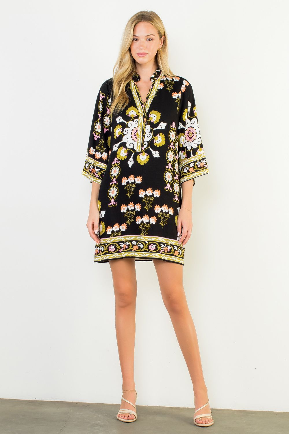 Black Floral Dress