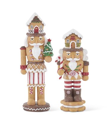 Glittered Resin Gingerbread Soldiers
