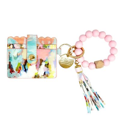 Brooks Avenue Keychain Wristlet Wallet