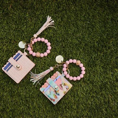 Brooks Avenue Keychain Wristlet Wallet