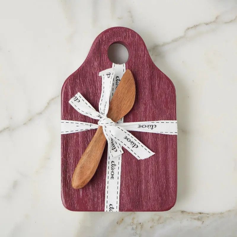 Dutch Cheese Board w/Spreader