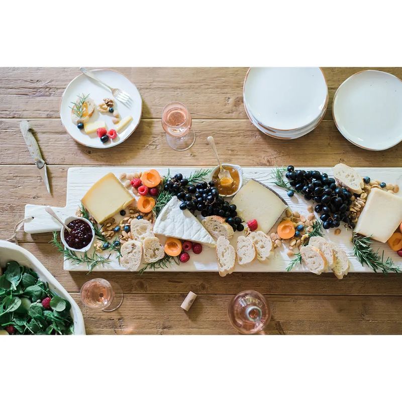 White Pine Wood Oversized Farm Table Plank