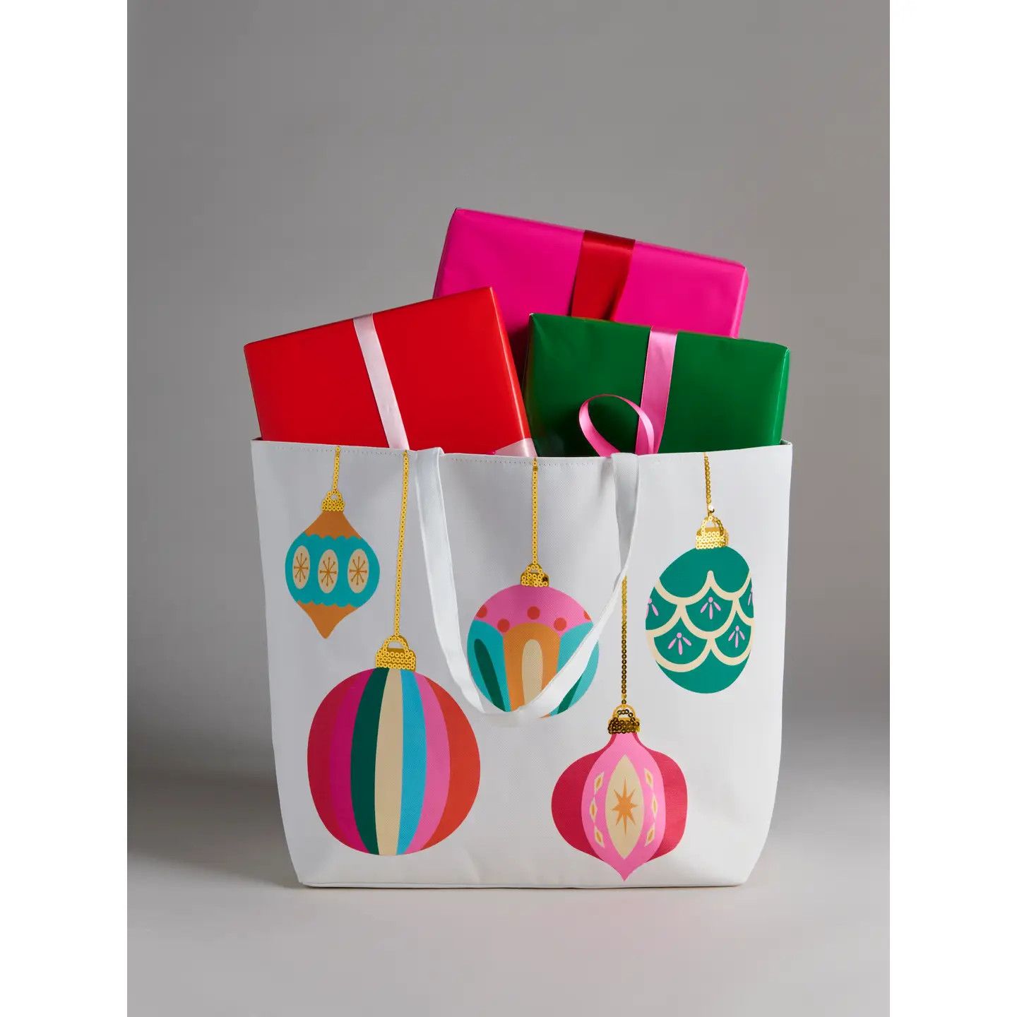 Ornaments Gifting Tote-Ivory