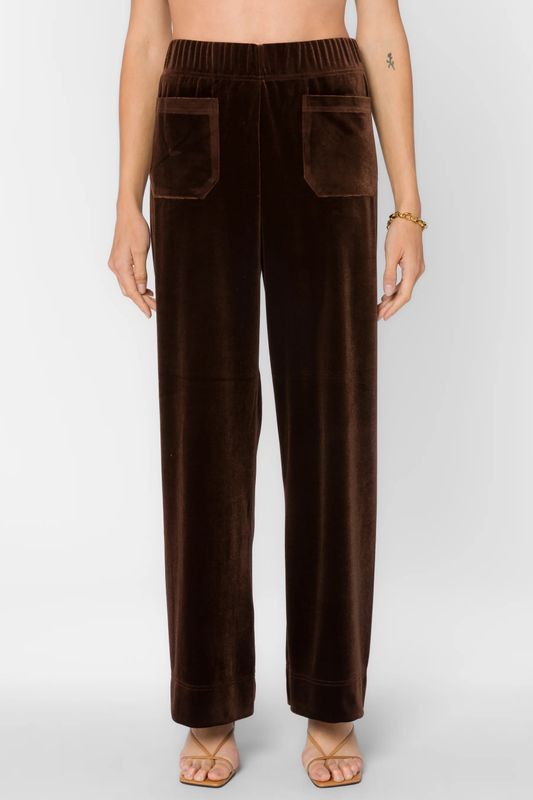Bates Velvet Brown Pants