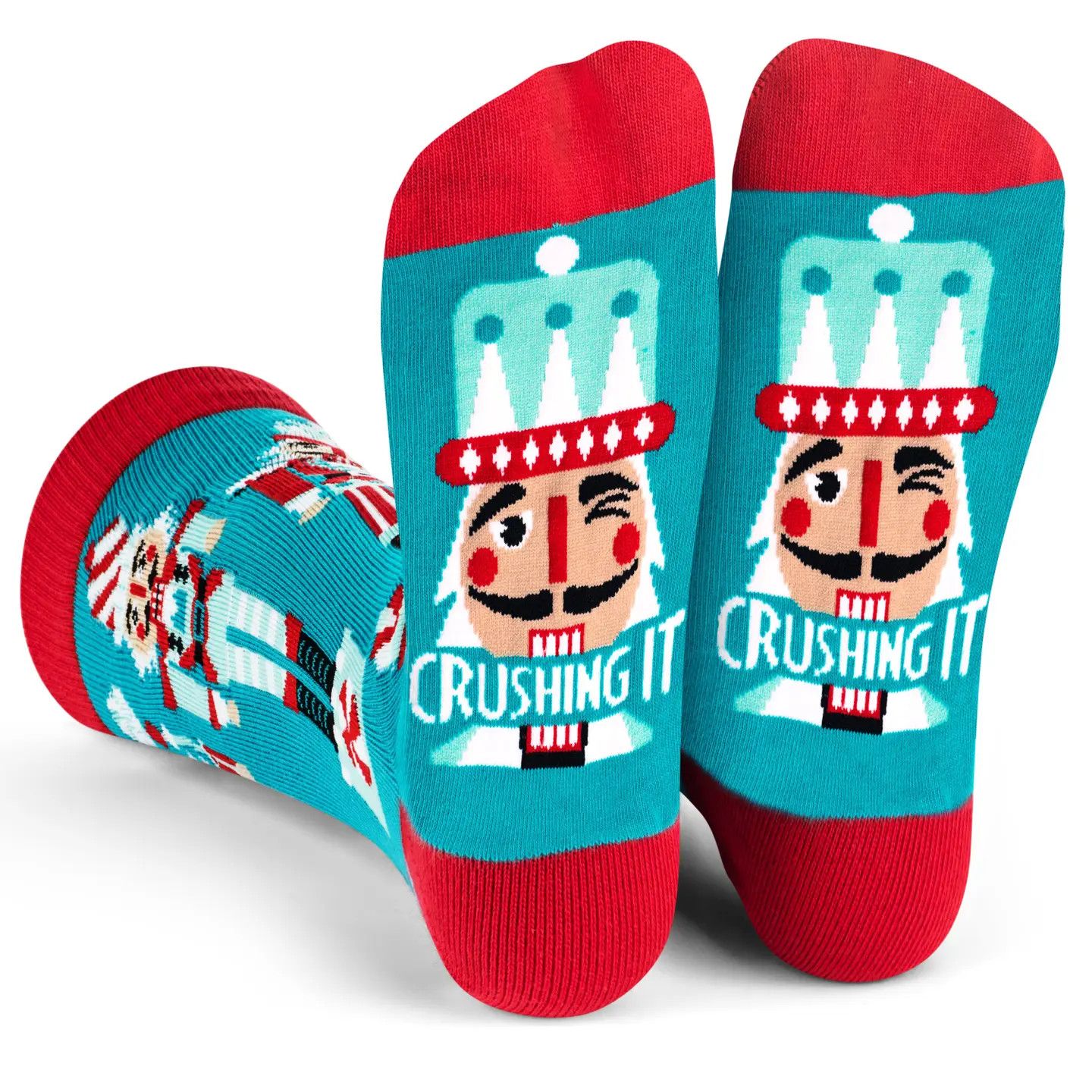 Crushing It Nutcracker Christmas Socks