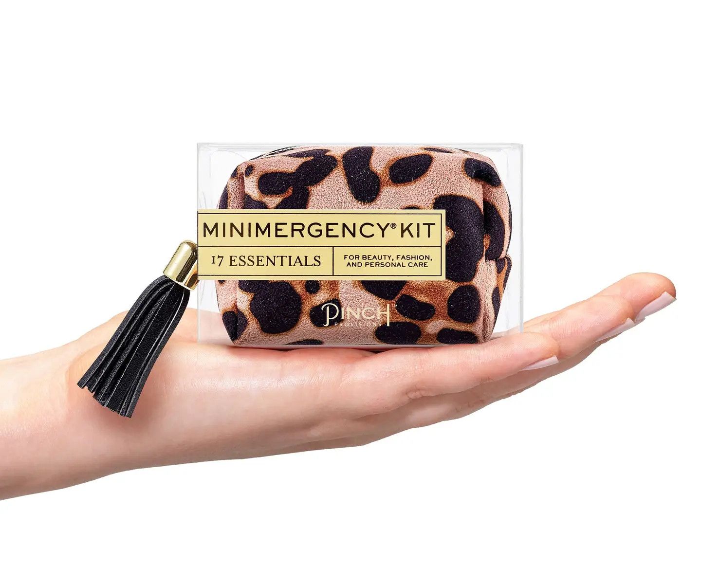 Blush Leopard Minimergency Kit