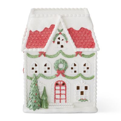 12&quot; Glitter LED Christmas House