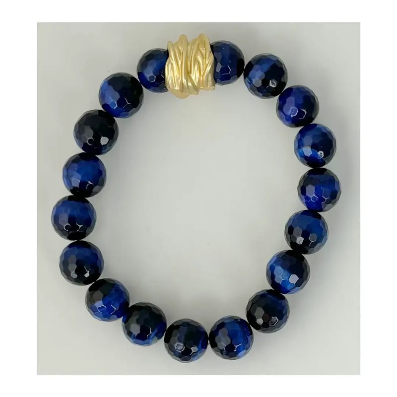 Blue Tiger Eye Sugar Pop Bracelet