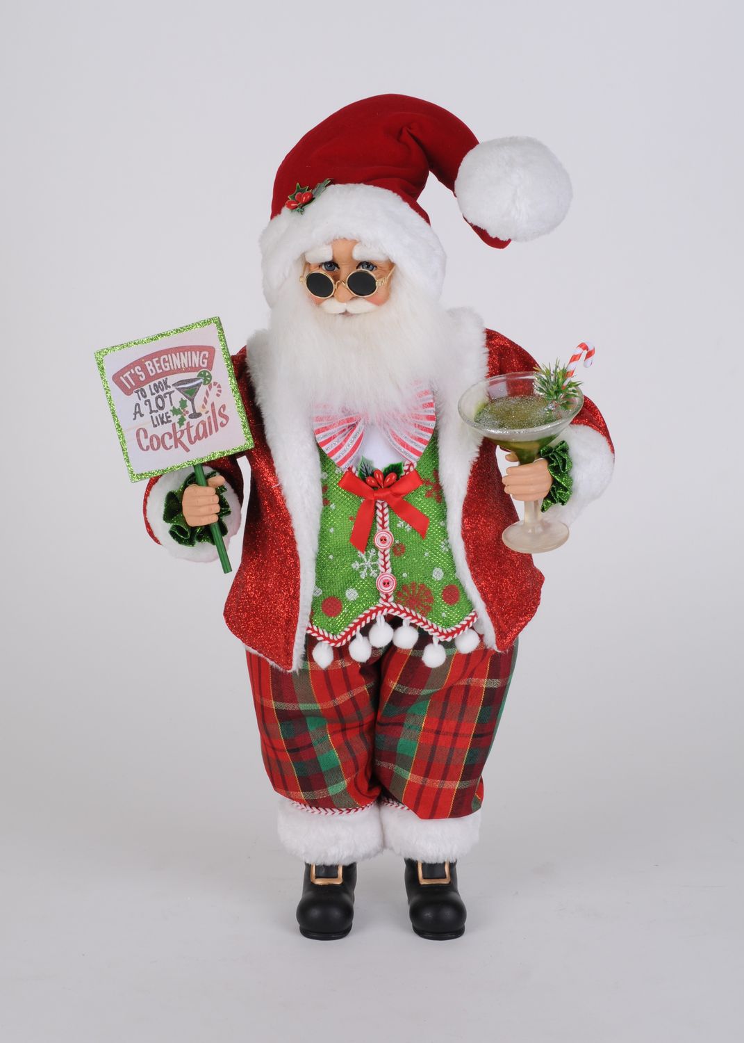Christmas Cocktails Santa