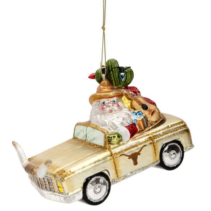 Long Horn Car Ornament 3&quot;